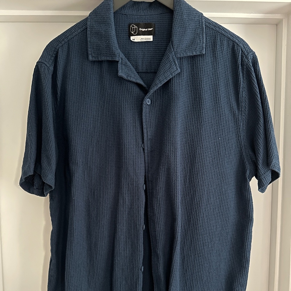 Original Use Short Sleeve Button Down